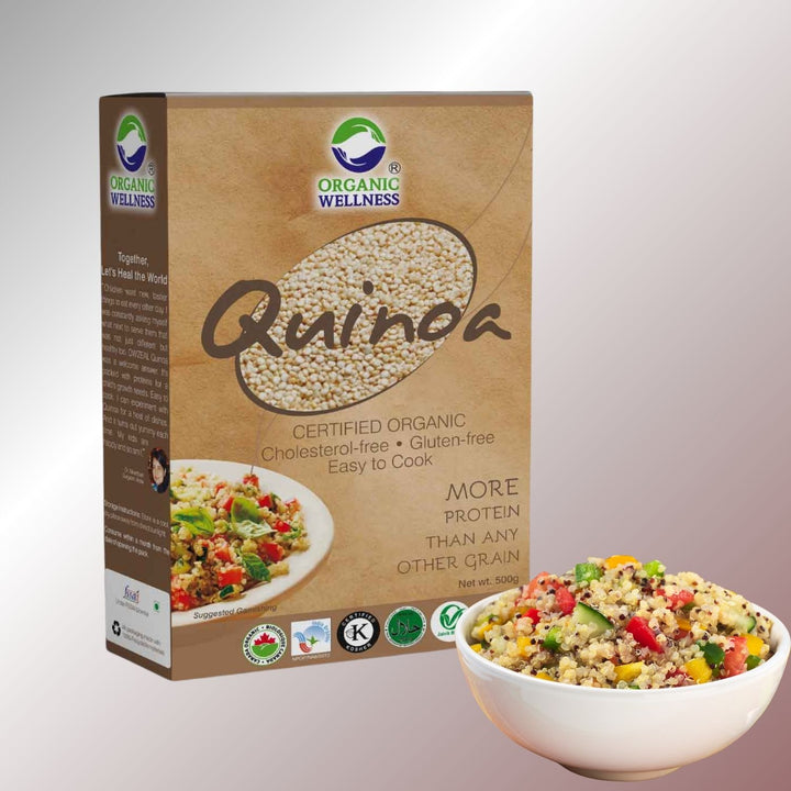 Quinoa | Healthy | Cholesterol Free | Gluten Free | Easy to Cook | High Protein Grain | 500 GM