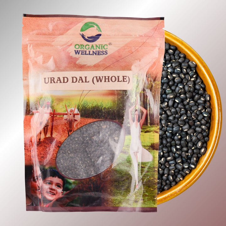 Urad Dal Whole  (Black Gram) | Rich in Protein & Fiber | 100% Organic  | 450 GM