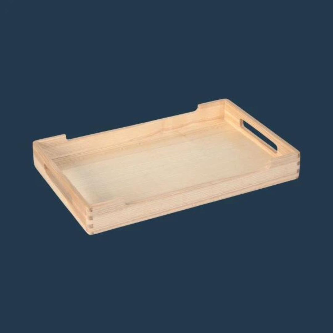 Cresta Serving Tray  | Canadian Ash Wood | Hand-Crafted | Medium - 14 Inch