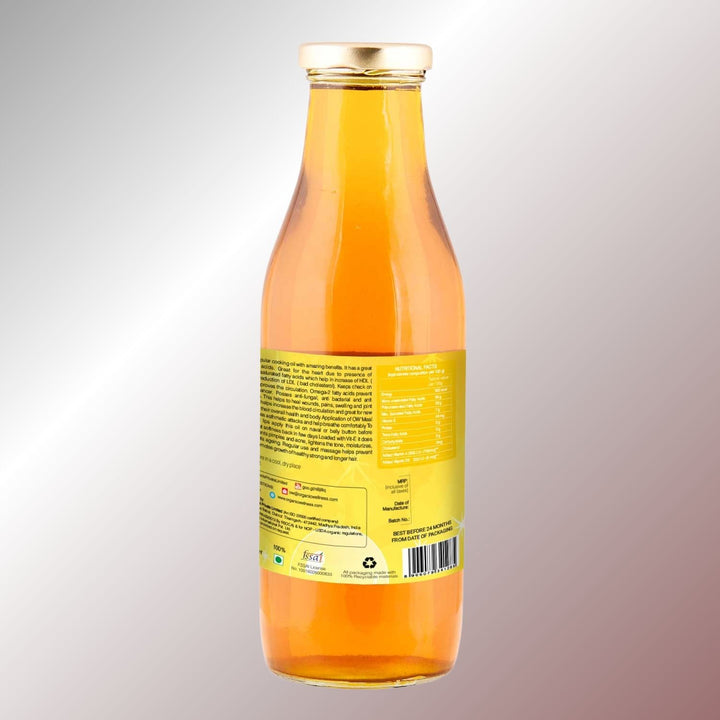 Mustard Oil | 100% Natural & Organic | Heart Health | Additives Free | 250 ML