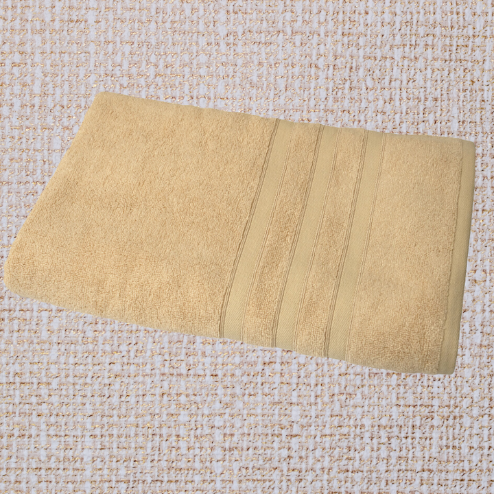 Beige  Bath Towel | Bamboo Fabric  | Moisture Absorbent | Anti-Bacterial