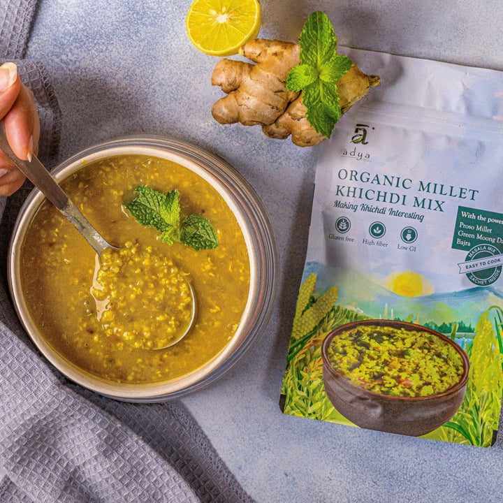 Organic Millet Khichdi Mix | Ready-To-Cook | Nutritious | Preservatives Free | 100 GM