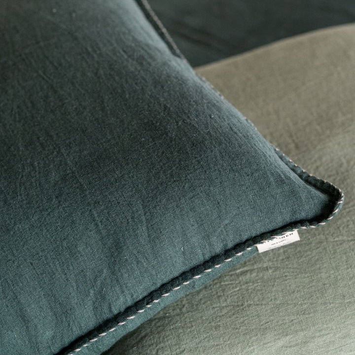 Linen Cushion Cover | Smooth Texture and Serene Look | Minimal & Impeccable