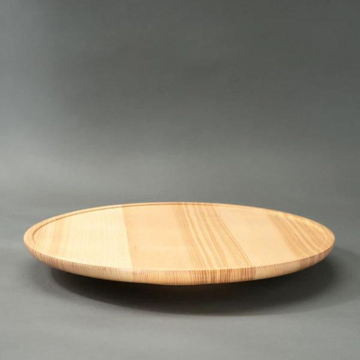 Cresta Lazy Susan | Revolving Tray | Canadian Ash Wood | Hand-Crafted | 16 Inch