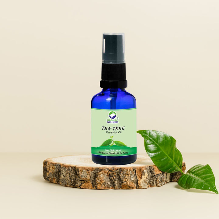 Natural Tea Tree Essential Oil | Organic | Aromatherapy | Skin & Hair Health | 20 ML