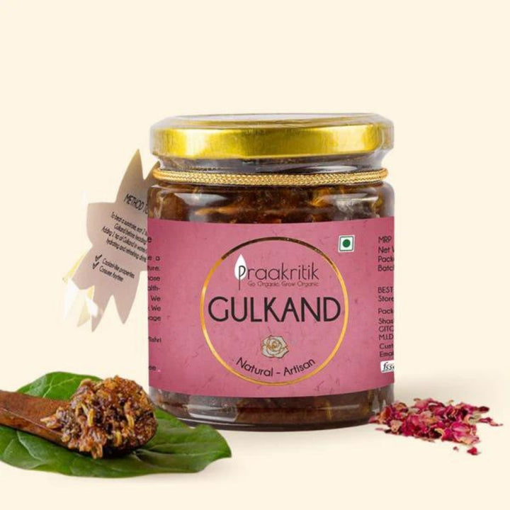 Organic Natural Artisan Gulkand | Clear Skin & Digestive Health | 250 GM