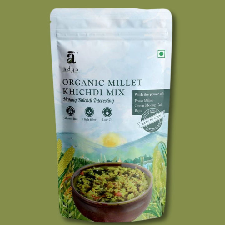 Organic Millet Khichdi Mix | Ready-To-Cook | Nutritious | Preservatives Free | 100 GM