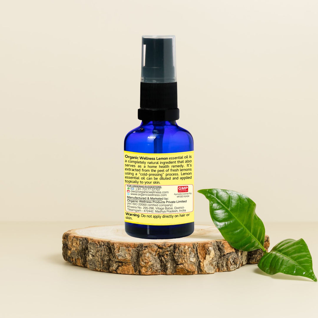 Lemon Essential Oil | 100 % Pure & Natural | Aromatic | Skin Nourishment |  20 ML