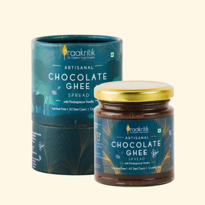 Artisanal Chocolate Ghee Spread With Madagascar Vanilla | Organic | 200 GM