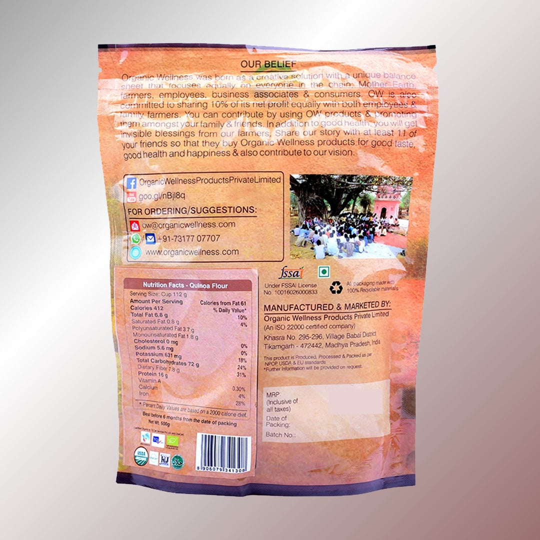 Bundelkhand Quinoa Atta | High in Protein & Fiber | Adulteration Free | 450 GM