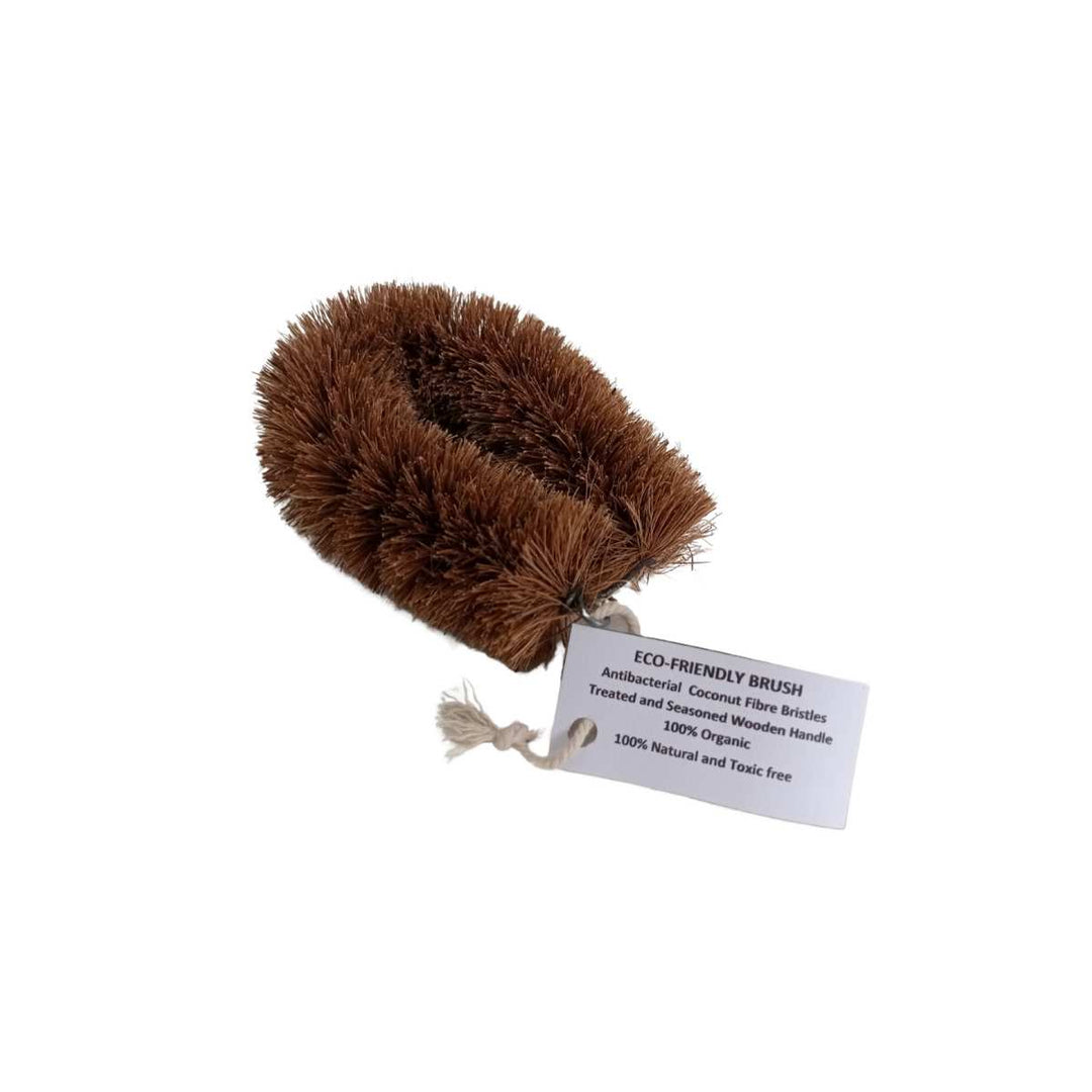 Vegetable Cleaning Brush | Sustainable | Coconut Coir | Set of 2