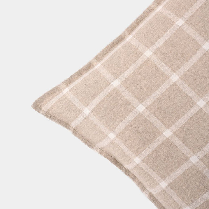 Check Cushion Covers | Subtly & Sustainably Made by Artisans | Eye-Catching