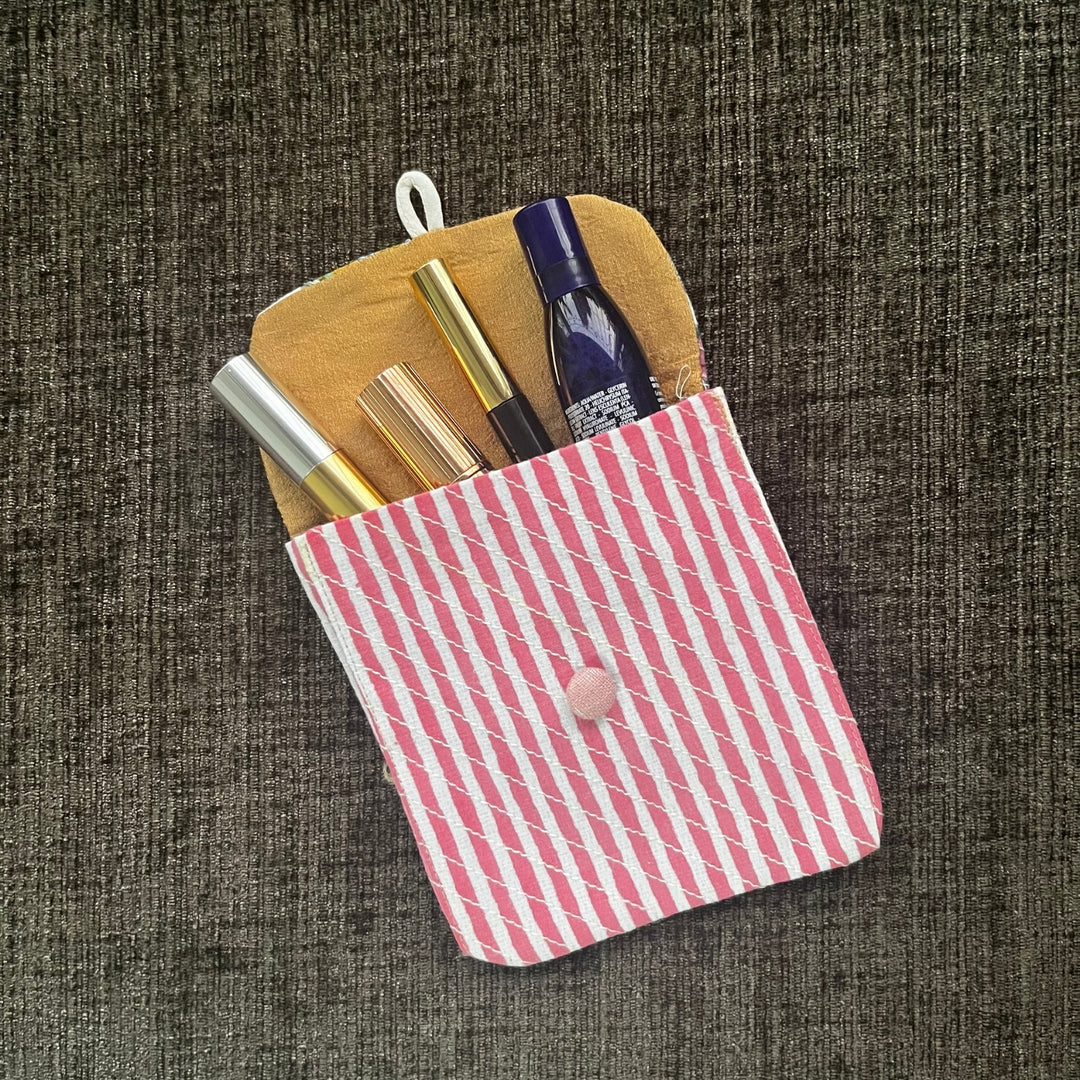 Multi Colour Pouch | Stationery and Cosmetics Storage