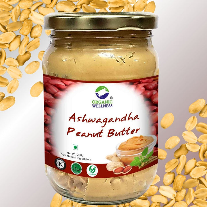 Ashwagandha Peanut Butter | Rich In protein & Unsaturated Fats | 250 GM