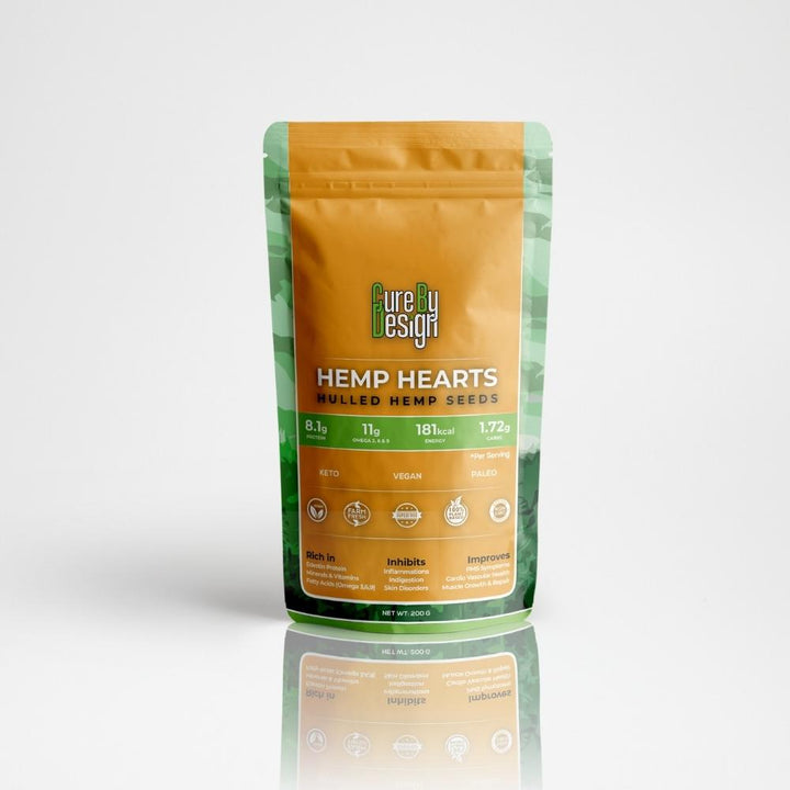 Hemp Hearts | Hulled Hemp Seeds| Protein Rich | Omega 3 & 6 | 200 GM