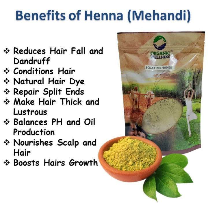 Sojat Mehandi (Henna) | Pure, Natural Radiance | Lustrous Hair Elegance | 250 GM