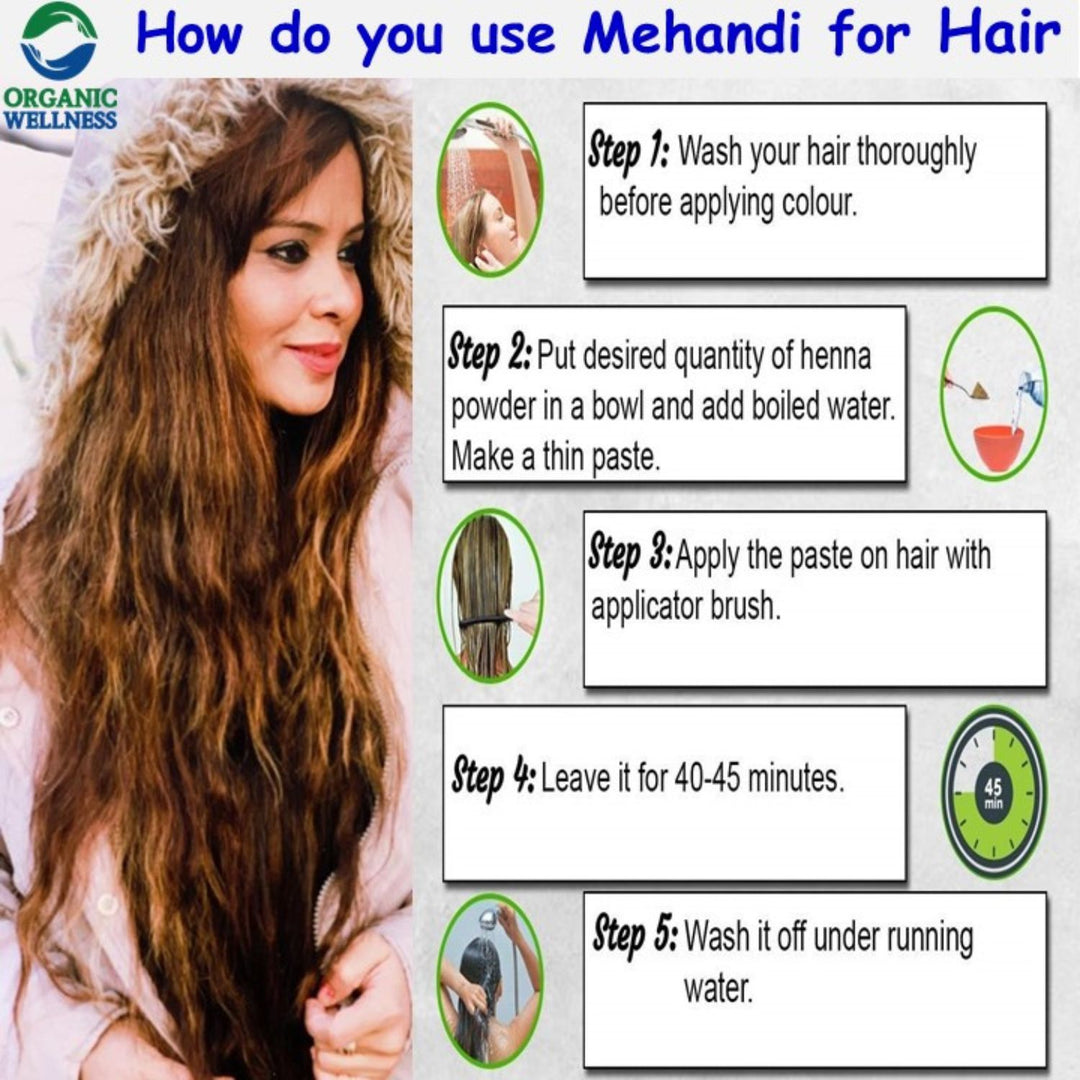 Sojat Mehandi (Henna) | Pure, Natural Radiance | Lustrous Hair Elegance | 250 GM