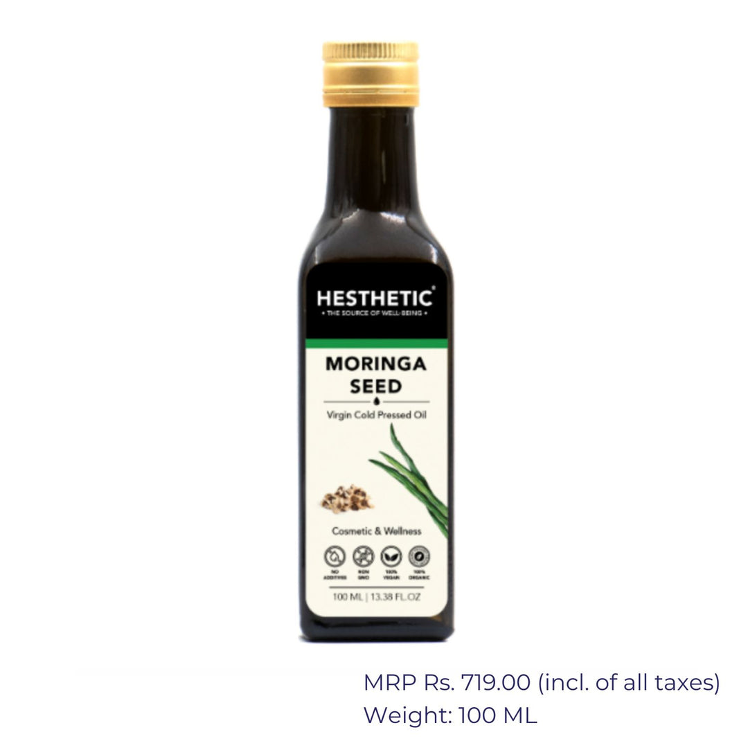 Cold Pressed Moringa Seed Oil | Healthful | Skin Nourish | Pure | Pet Bottle of 100 ML