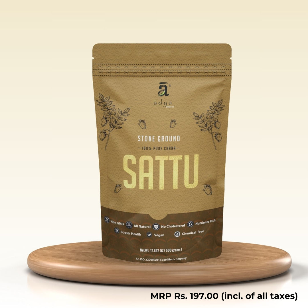 Sattu | Roasted Channa Flour | Gluten Free | Protein Rich Healthy Powder