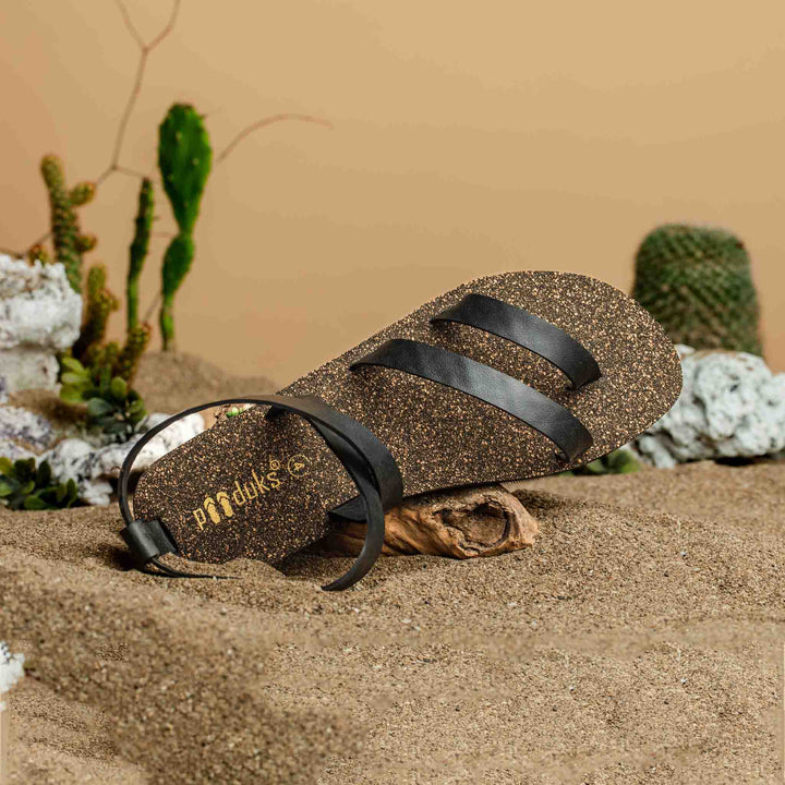 Sustainably Stylish Sandals | Made of Cork and Reclaimed Rubber | Daily Wear