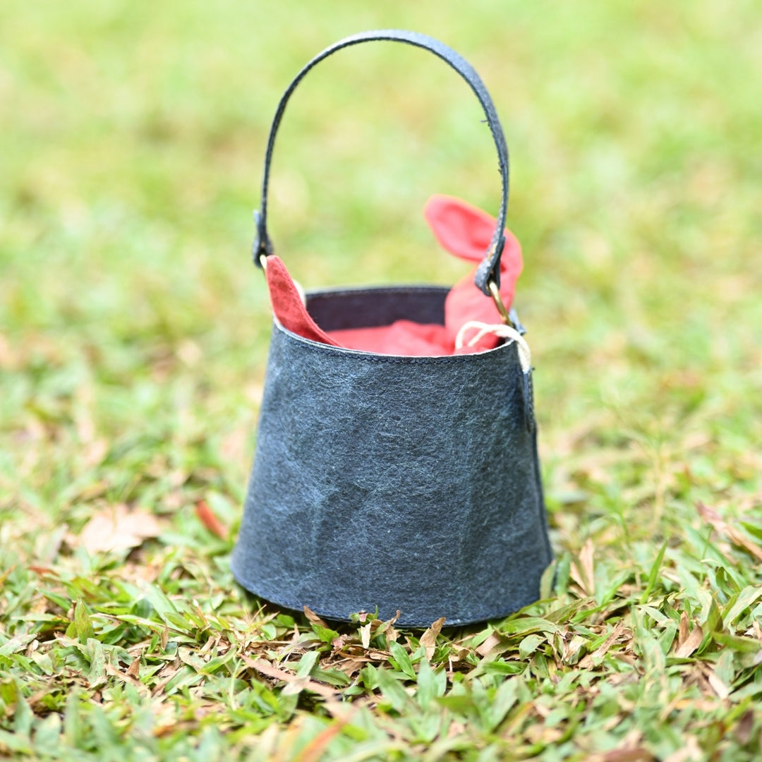 Bucket Bag For women | Indigo | Made of Coconut Leather | Stylish