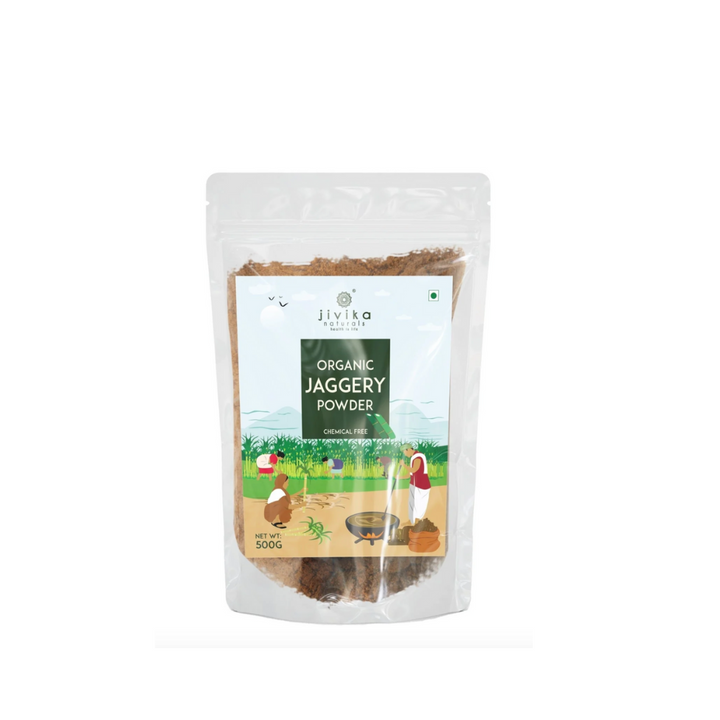 Jaggery Powder | Organic | Healthful | Minerals And Vitamins Rich | Pouch of 500 GM