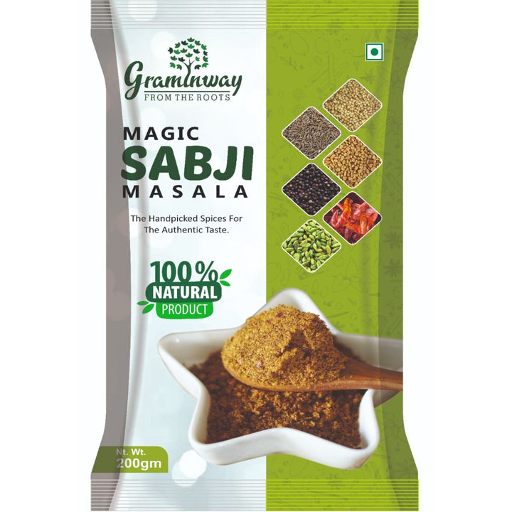 Magic Sabji Masala | Authentic Spice Mix | Freshly Ground Spice Mix | 200 GM