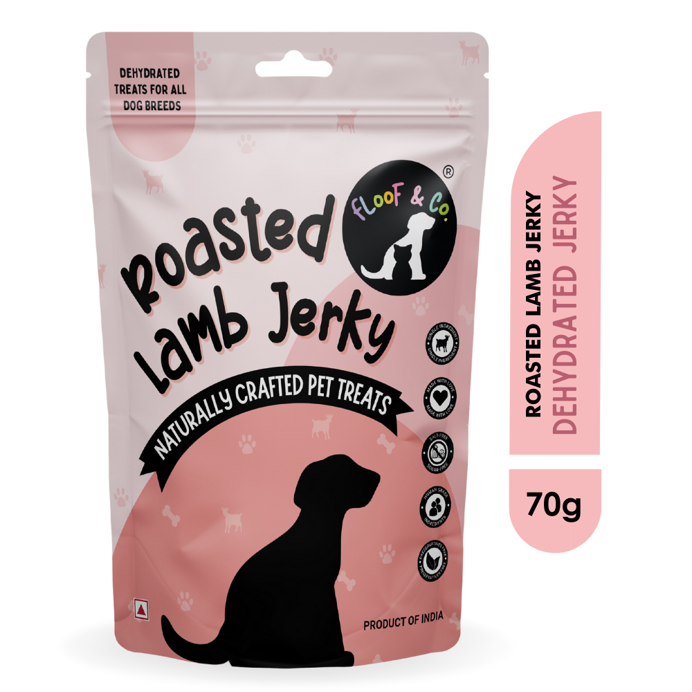 Roasted Lamb Jerky, Dig Treat, Training Aid, Lamb Treat, Puppy Training Treat, Natural, organic Treat, preservative free treat, healthy treat, protein rich treat