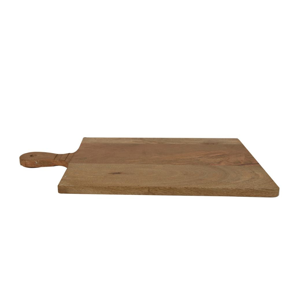 Mango Wood Rectangular Serving Platter | Dining Room Decor | Artisanal | Hand-Crafted | 17"