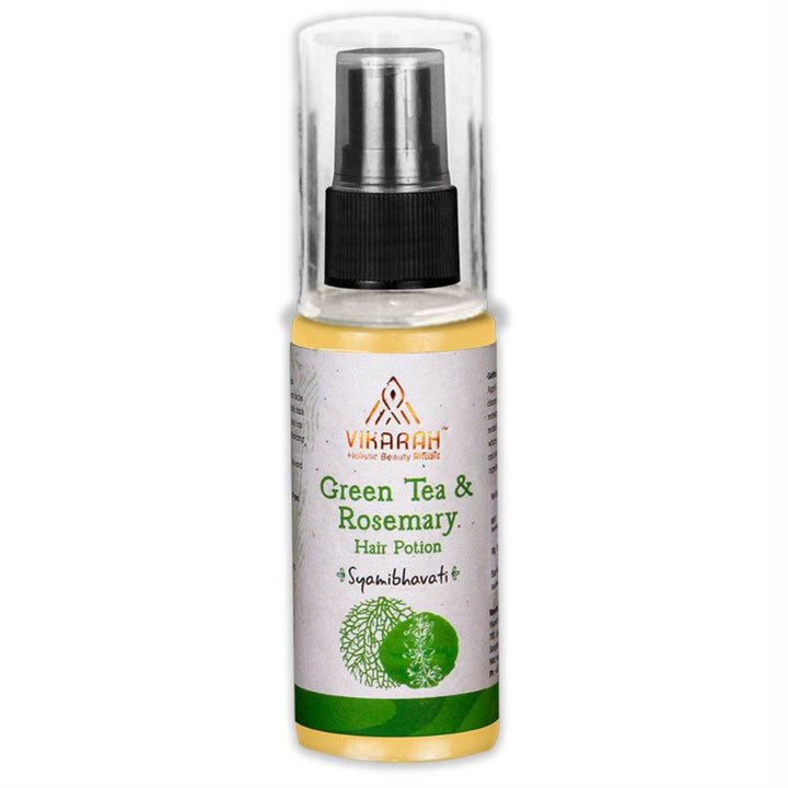 Hair Potion/Serum | Green Tea & Rosemary | Ideal For Premature Greying | 60 ML