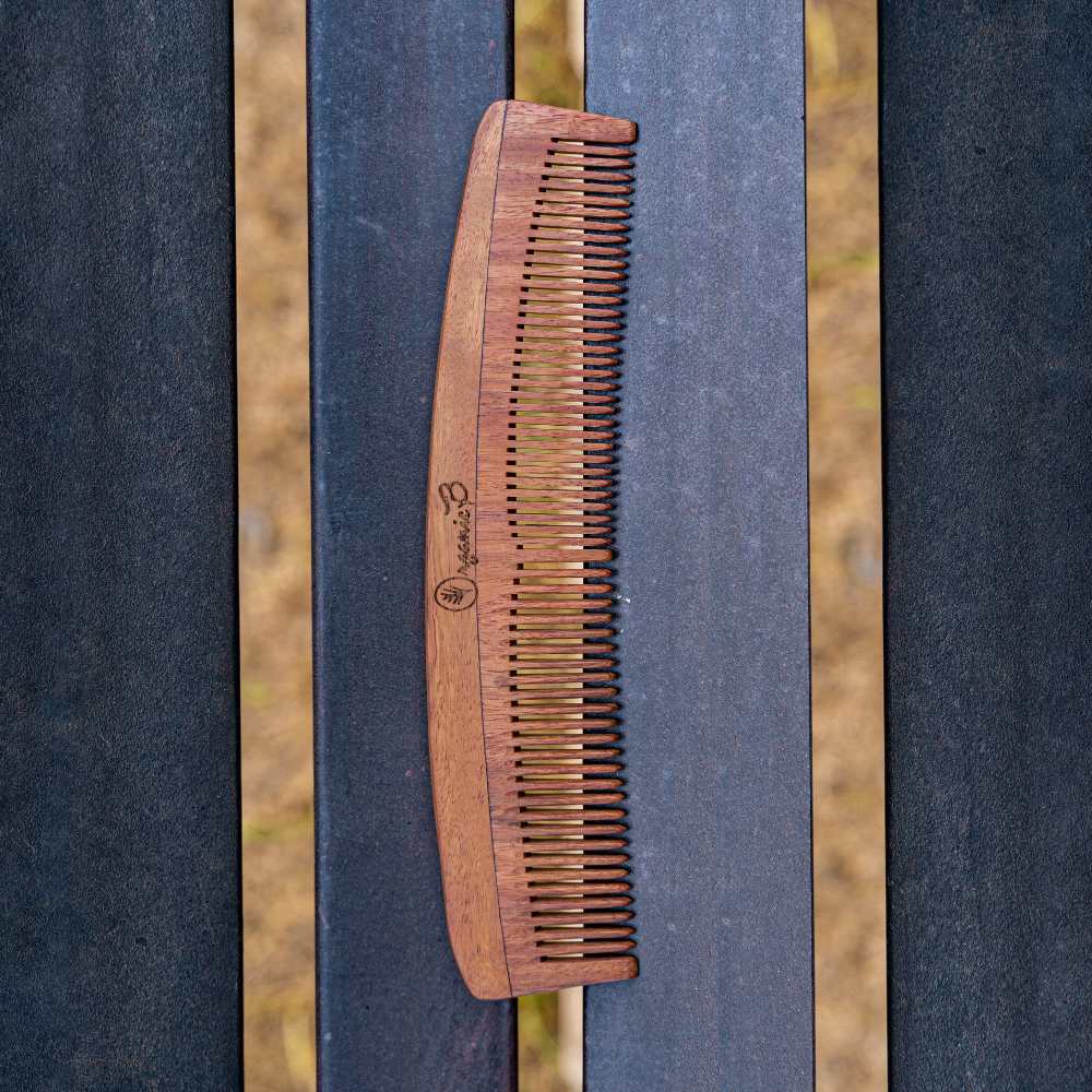 Indian Natural Rosewood Regular Hair Comb