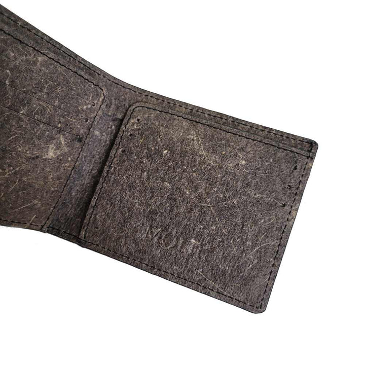 Olive Slim Wallet | Made of Compostable Coconut Leather | Vegan | Natural Dye