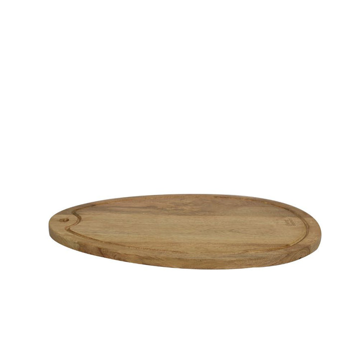 Wooden Oval Platter Cheese Board | Dining Decor | Artistic | Hand Crafted | 15"