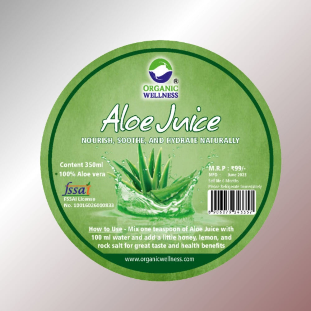 Aloe Vera Juice | Organic | Delicious and Nutritious | Good Gut Health | Boosts Immunity | 350 ML