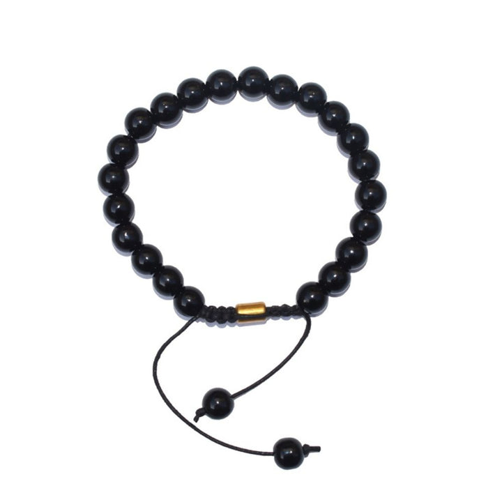 Black Onyx Bracelet | Semi Precious Stones | Proetection from Negativity | Grounding