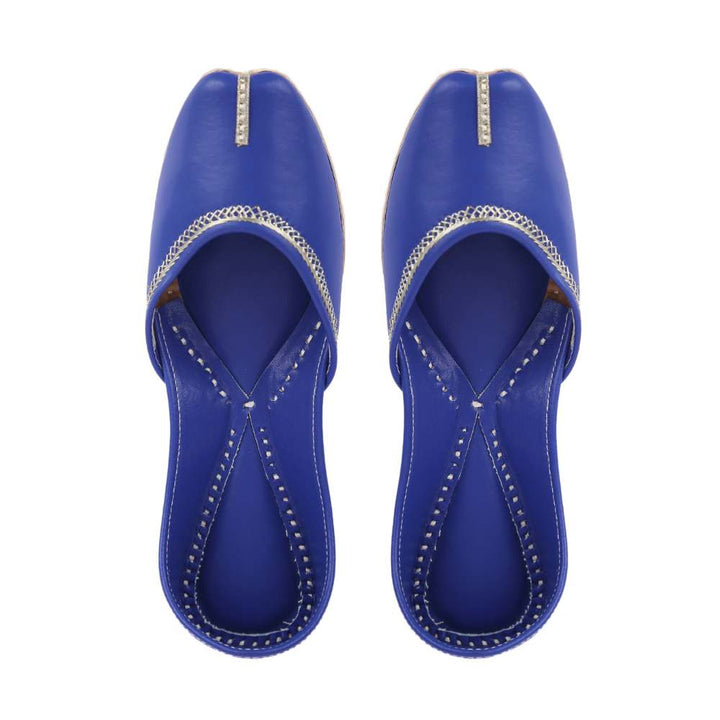 Marine Blue Jutti  | Hand Made For Summer And Casual Day Wear