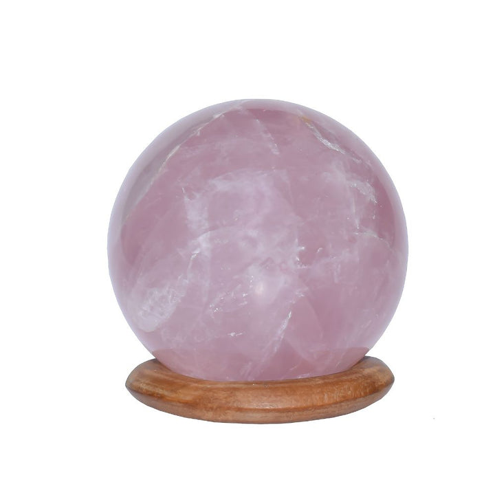 Rose Quartz Healing Ball | For Love, Compassion & Relationships