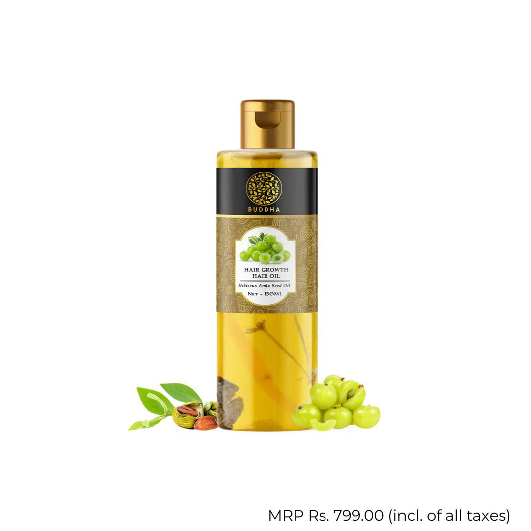 Hair Regrowth Oil | Hair Fall Control, Growth And Volume | Chemical Free | 150 ML