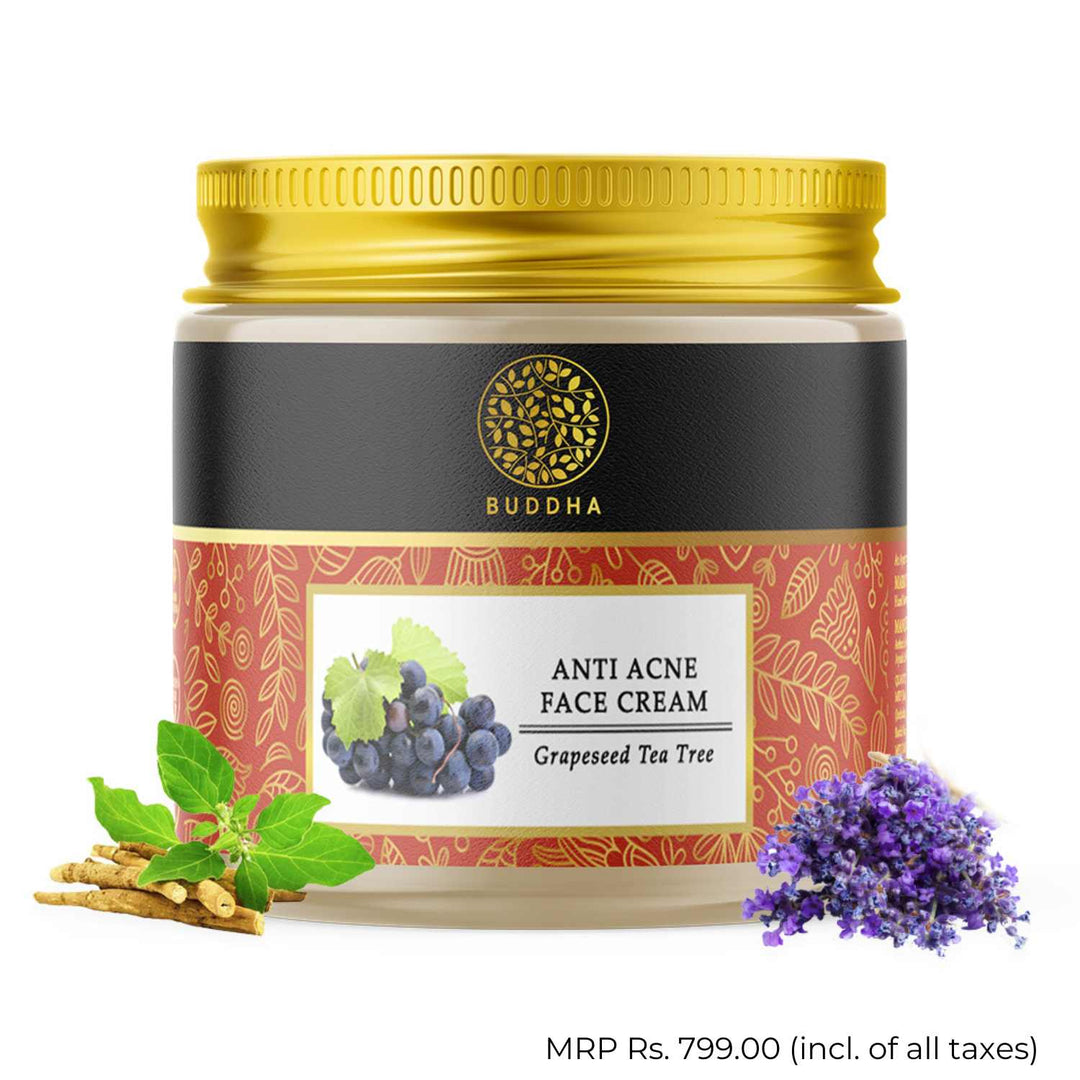 Anti Acne Face Cream | Chemical Free | Ayush Certified | Natural | 75 GM