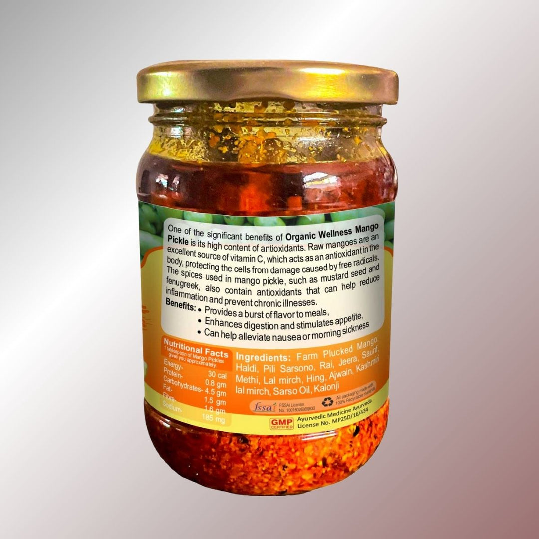 Mango Pickle  | Hand-Made | Enhances Digestion & Stimulates Appetite | 250 GM