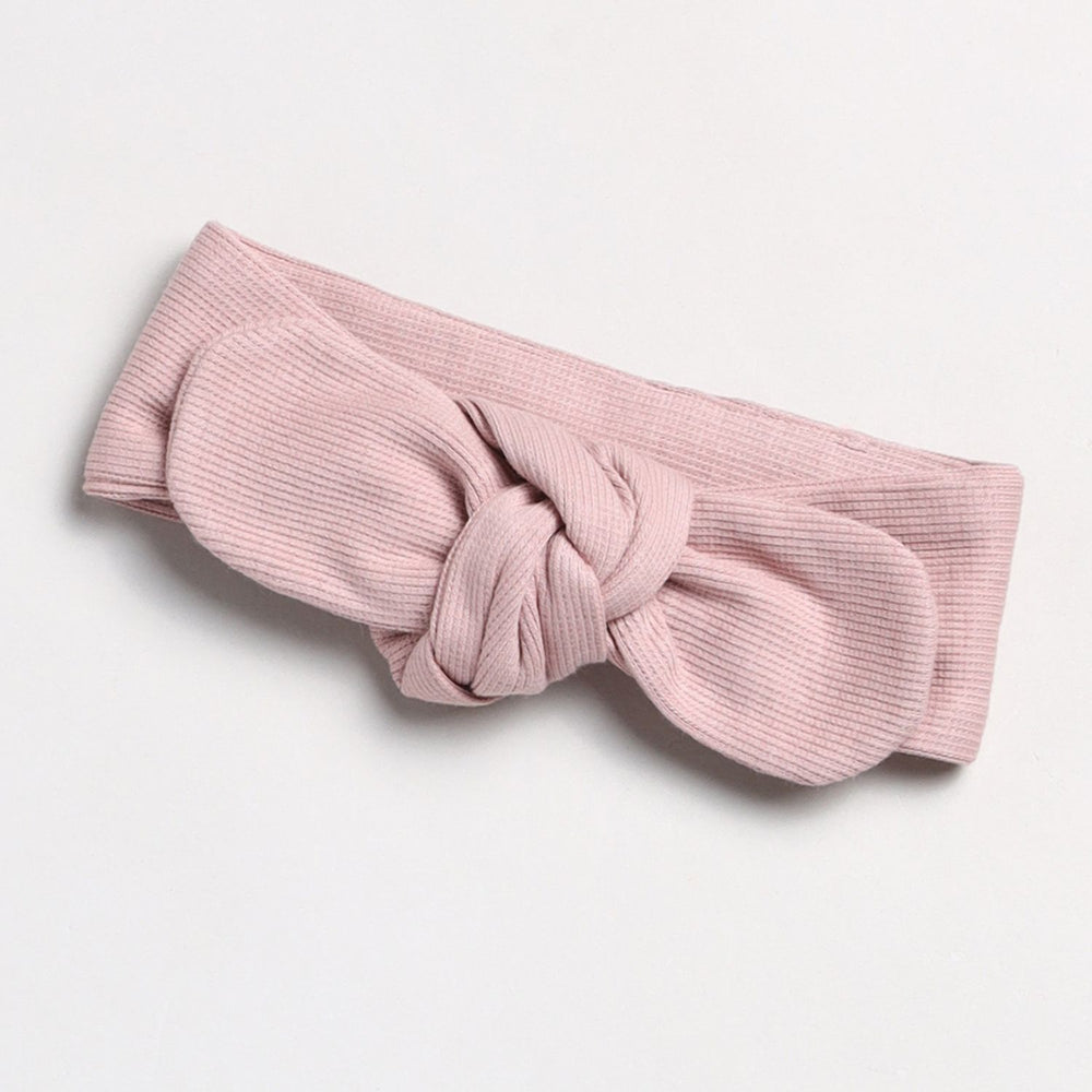 Ultra-Soft Baby Headband | 100% Cotton | Hair Accessory | Blush Pink