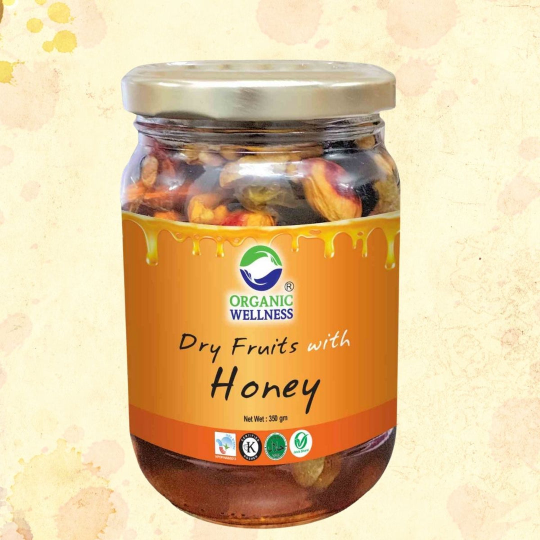 Dry Fruits with Honey | 100% Natural & Organic | Health Giving | Superfood | 350 GM