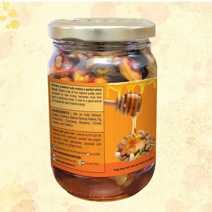 Dry Fruits with Honey | 100% Natural & Organic | Health Giving | Superfood | 350 GM