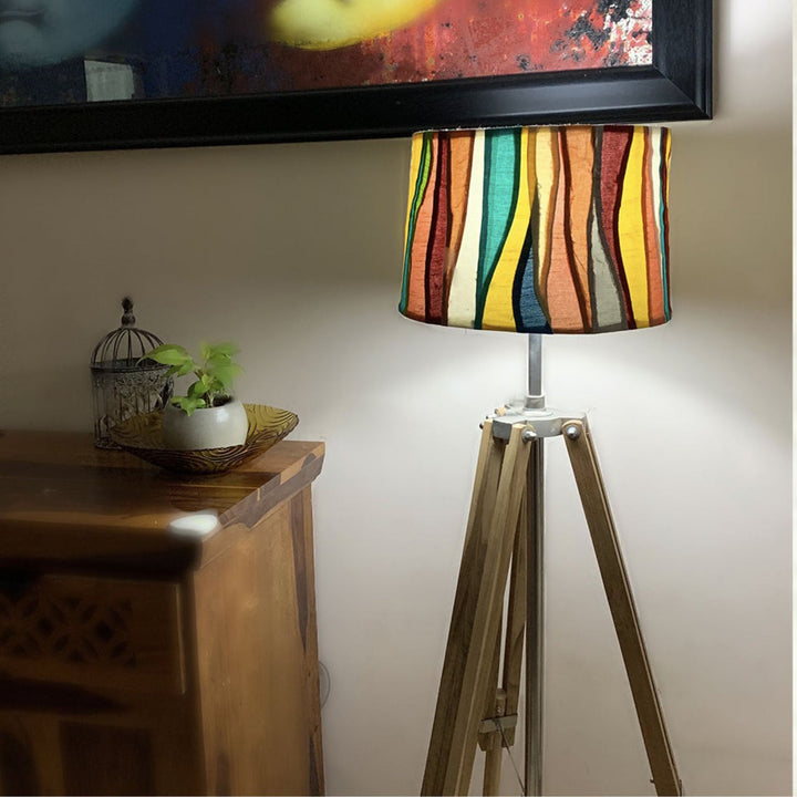 Vibrant Silk Removable Lampshade Cover | Aesthetically Designed