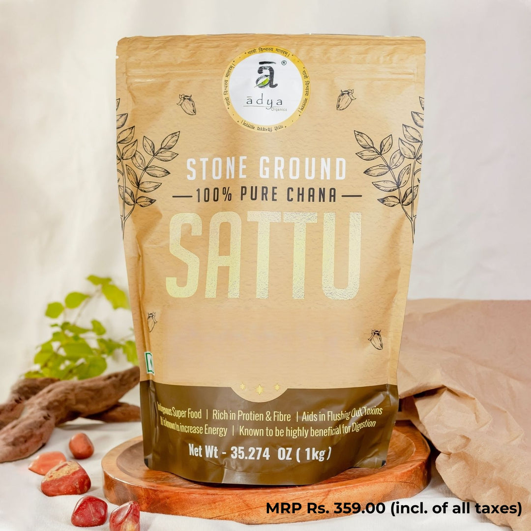 Sattu | Roasted Channa Flour | Gluten Free | Protein Rich Healthy Powder