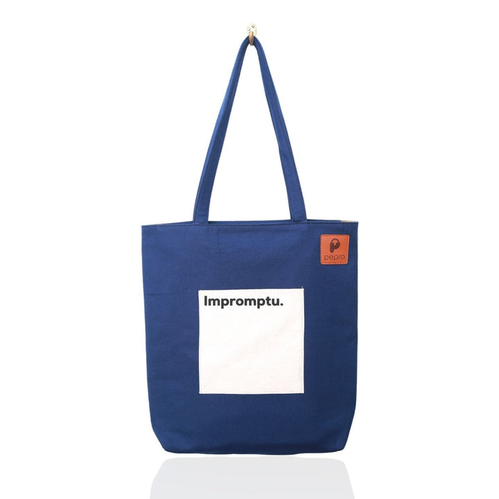 Gadgets Safe Tote Bag | Cotton | Utility | Spacious | Padded | Everyday Bag | "Impromptu"