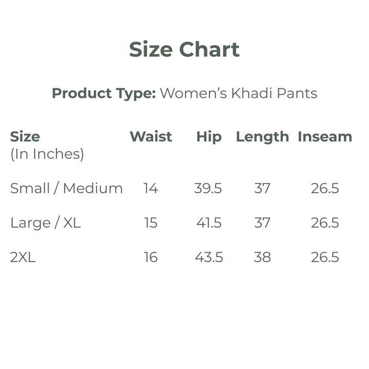 Womens Cotton Pants | Organic | Naturally Dyed | Hand Spun & Hand Woven | Camel