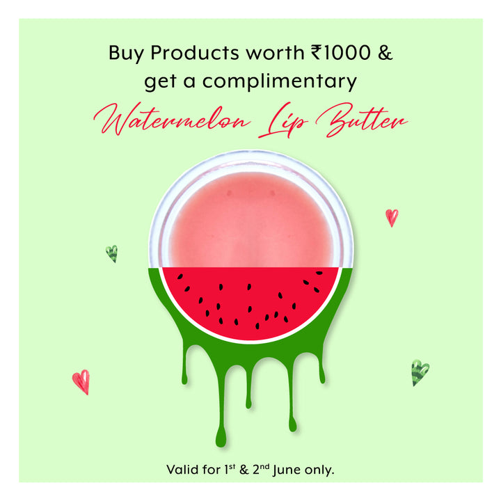 Watermelon Lip Butter | Hydrating And Rejuvenating | Soft & Supple Lips | 5 GM