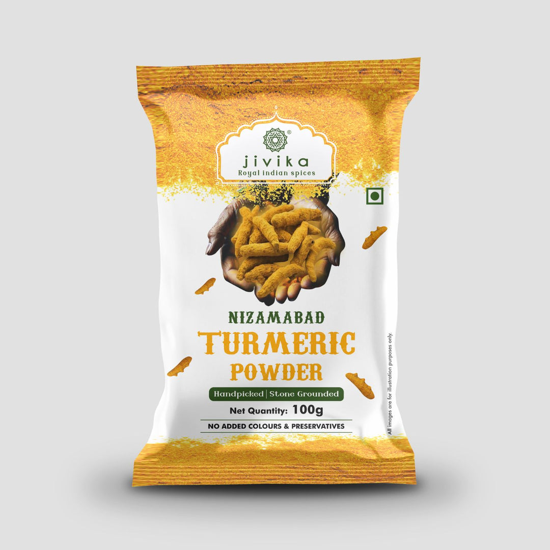 Turmeric Powder | Handpicked | Traditional Stone Grounded | Pack of 2