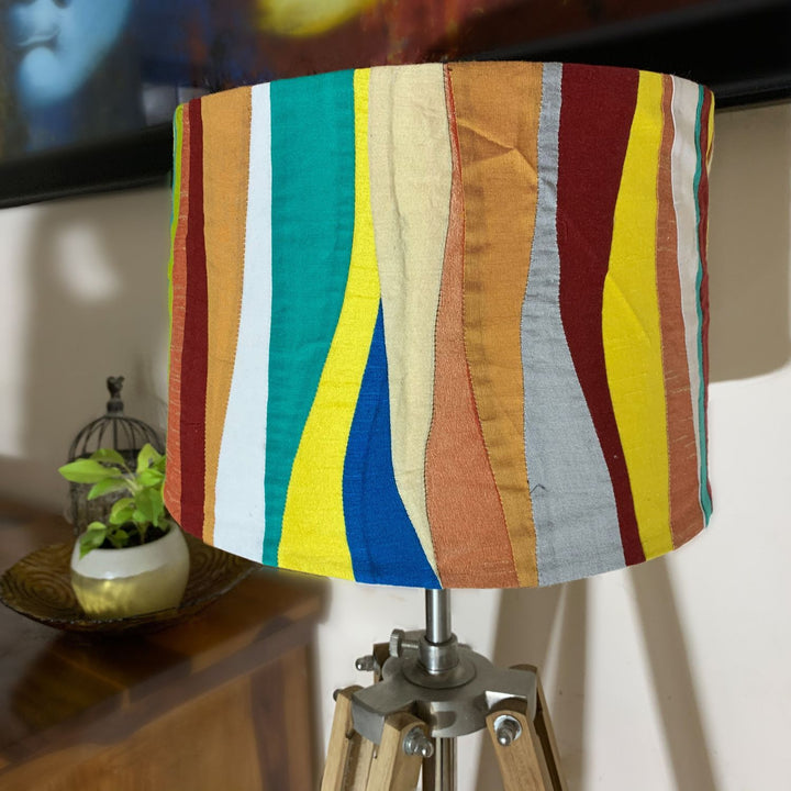 Vibrant Silk Removable Lampshade Cover | Aesthetically Designed